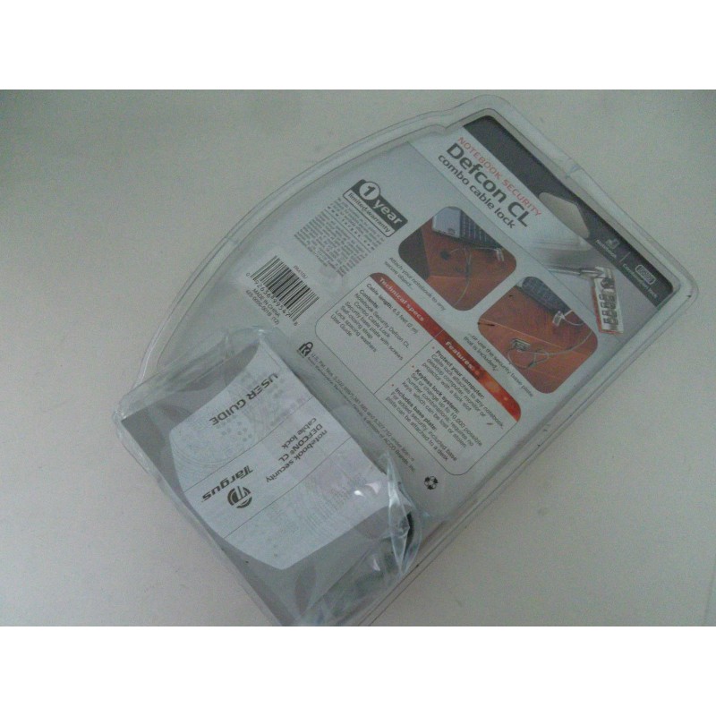 Targus Notebook Monitor PC Security Defcon CL Combo 6.5 ft