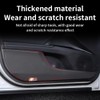 LUNQIN Toyota Camry Accessories Car Door Anti Kick Pad 2018