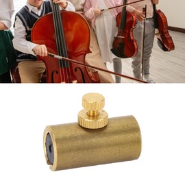 Wolf Tone Mute Suppressor Tube, Long Service Life, Fine Workmanship, Non-Deformable Wolf Tone Mute Suppressor for Practicing (L for Bass Cello with Thick Strings)