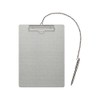 Nakakin AS-A4E-P Aluminum Binder with Chain Vertical A4