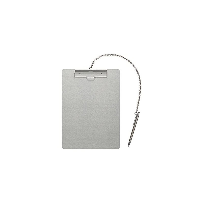 Nakakin AS-A4E-P Aluminum Binder with Chain Vertical A4