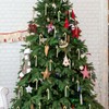 GWHOLE 12 Pack of Christmas Glitter Candy Cane Christmas Tree