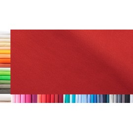 1buy3 Cuff Fabric XXL Sold by the Metre Double: 75 cm Wide, Single: 150 cm wide, 96 % cotton, 4 % elastane, 50 colours to choose from, Jersey