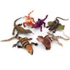 Realistic Squishy Lizard Toys - Fake Stretchy Rubber Reptiles for