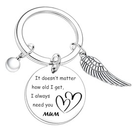 Nimteve Mum Keychain Gifts From Daughter Son Mother's Day Gifts For Mum Mother Day Keychain Mum Christmas Birthday Gifts From Daughter Son