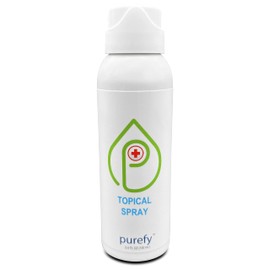 PUREFY Topical Airesol Spray (3.4oz), Soothing Face & Body Skin Spray, Purefypro Dermal HOCL Technology, Natural Skincare Support Redness, Irritations, Eyelid Eyelash Bumps, Dry Skin, Athletic Itch