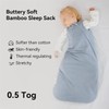 BubblePanda Rayon Made from Bamboo Sleep Sack 2t-3t 0.5 Tog