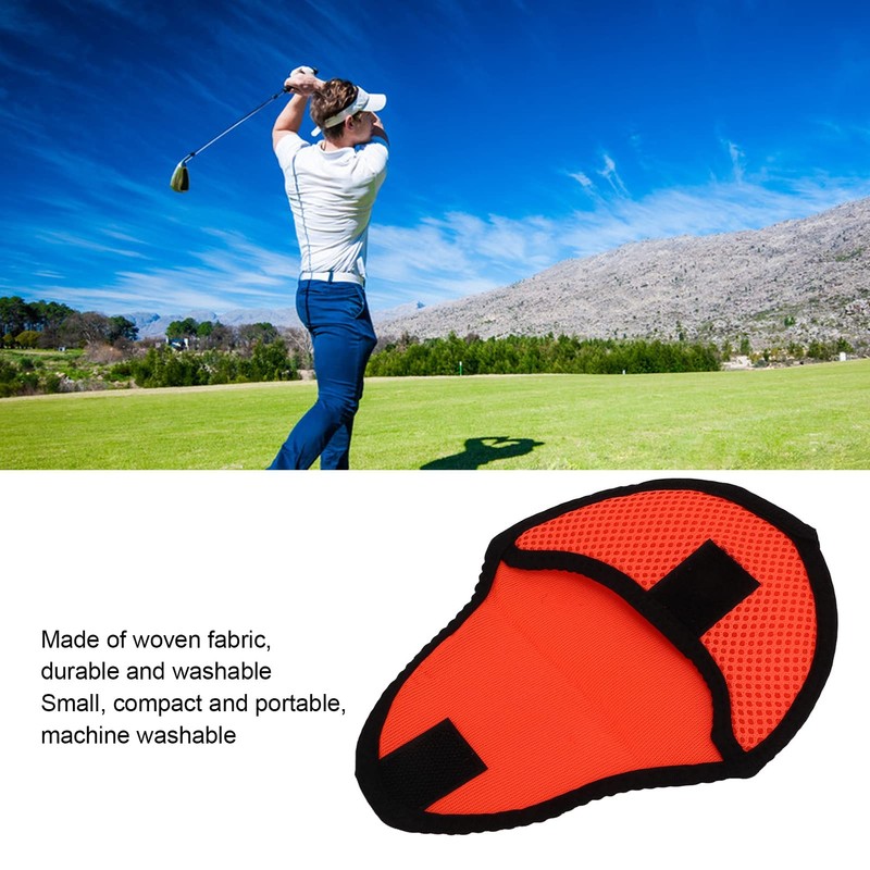 Mallet Putter Protector Bag, Woven Head Cover Protector Bag Durable