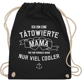 Mother's Day – I'm a tattooed mum – gym bag. - Black -
