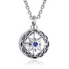 DWJSu Memroial Necklace for Cremation Jewelry Ashes Locket Compass Urn