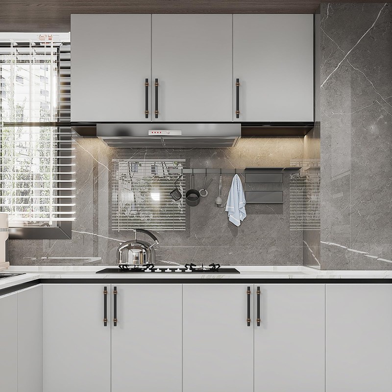 Asidrama 10 Pack 5 Inch(128mm) Champagne Bronze and Matte Black