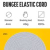 Kamu Synber Bungee Cord 4mm x 20m Elastic Shock Cord