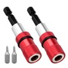 Pack of 2 Magnetic Bit Holder Quick Change Drywall Bit