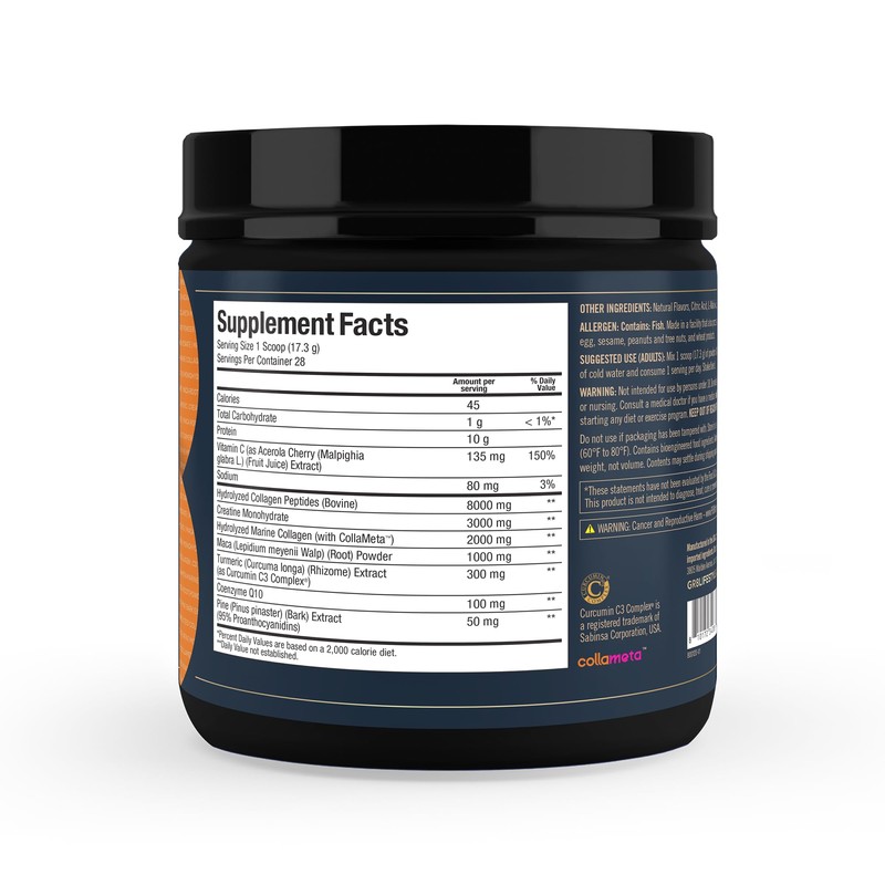 GR8 LIFESTYLE GR8 LIFESTYLE REJUVEN8 Collagen + Cellular Health |