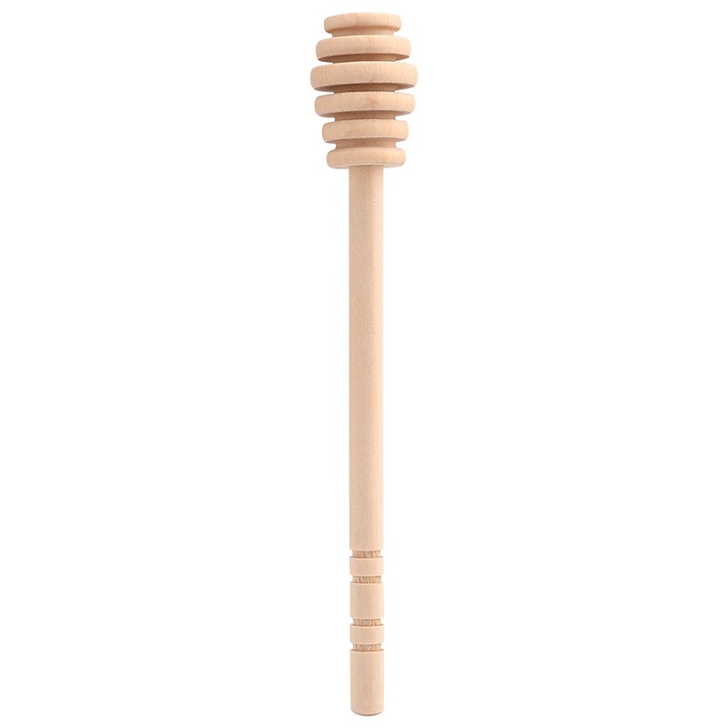 50Pcs/set Household Wooden Jam Honey Dipper Jar Dispensing Collecting Stirring