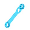 DIY Casting Fishing Reel Wrench Blue Aluminium Alloy Spanner Repairing