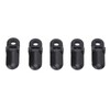 20pcs Hearing Aid Lanyard Clip Black ABS Clip Replacement Accessory