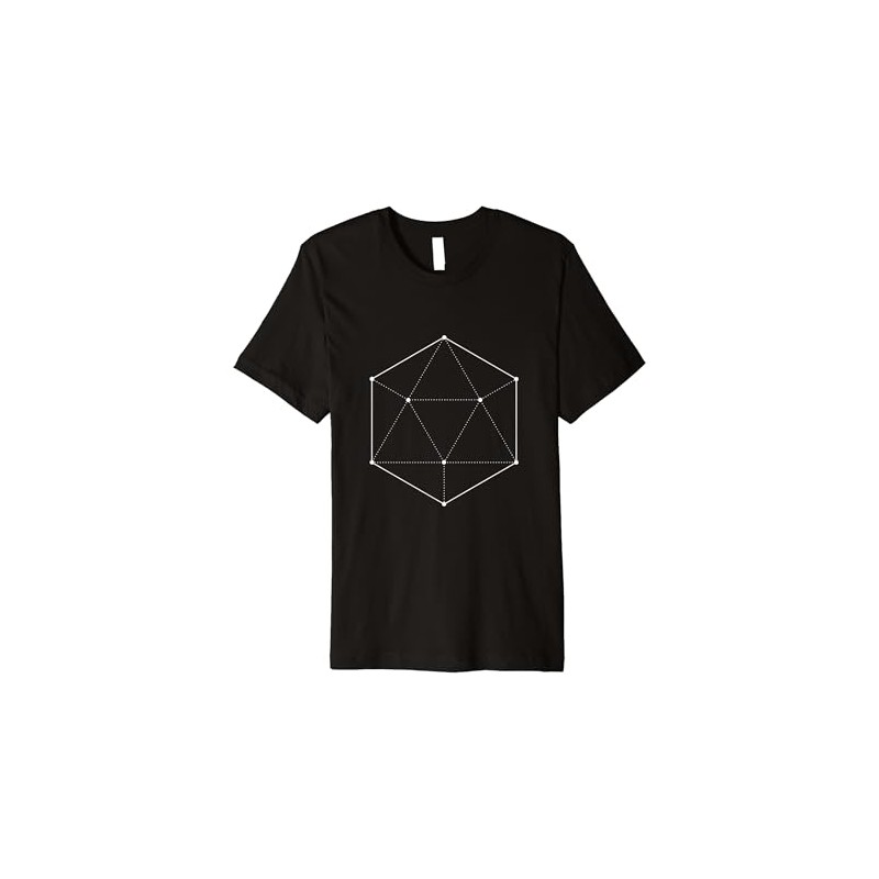 Sacred Geometric Geometry Hexagon Dotted Connect Triangles