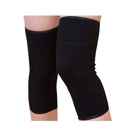 [ITODA] 秋冬用 膝ウォーマー 膝サポーター 防寒保温 膝上レッグウォーマー 膝冷え 高齢者 膝用サポーター 冷房対策 お出かけ 作業用 ニーウォーマー 通気性 動きやすい ニーカバー ダンス ヨガ スポーツ 膝パッド 男女兼用 プレゼント ブラックL