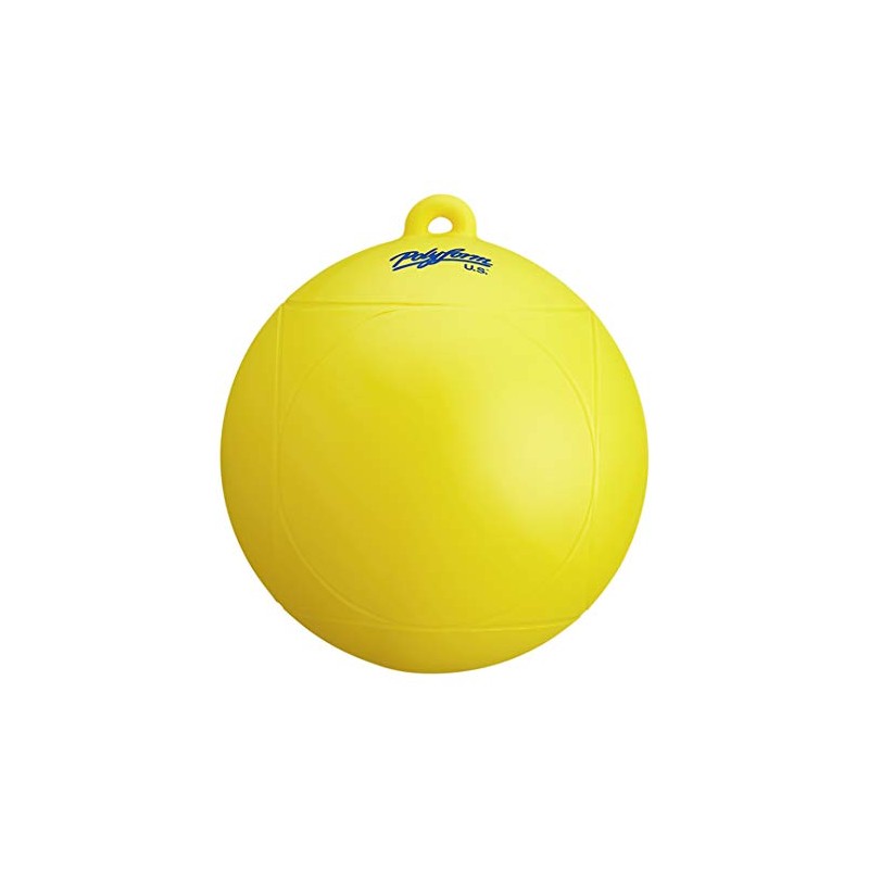 Polyform WS-1 Yellow WS Series Water Ski Buoy - 8"