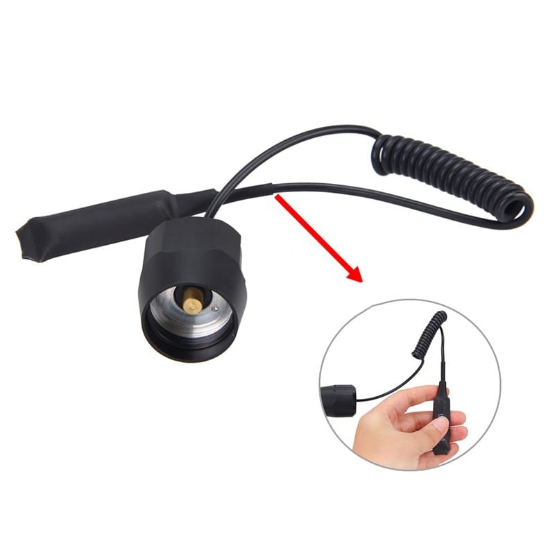 Comunite Super Bright Green Light Flashlight Single Mode, Rechargeable Mini