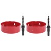 2 Sets BiMetal Hole Saw Cutter Set for Aluminum Board