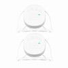 2pcs Wearable Hands Free Electric Breast Pump Silent Invisible Breast
