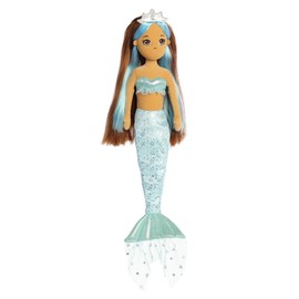 Aurora® Enchanting Sea Sparkles™ Celestial Sparkles Star™ Stuffed Doll - Imaginative Play with Magical Companions - Perfect for Kid's Birthdays and Celebrations - Blue 18 Inches