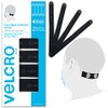 VELCRO Brand Face Mask Extender Straps 4pk Black, 12” x