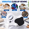 Illuminated Jewelry Loupe for Detail Inspection – 30X 60X 90X