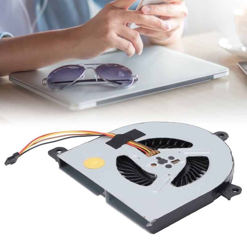 CPU Cooling Fan 4 Pin Powerful Heat Dissipation Replacement Cooler