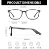 SOCTICK Reading Glasses for Men,3 Pack Blue Light Blocking Readers