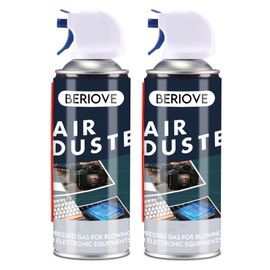 BERIOVE Keyboard Cleaner Air Spray - Keyboard Cleaner Air Duster Cleaning - Car Duster Air Blower - for Keyboard Electronic Laptop Computer (D)
