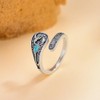 HUKKUN Scorpion Ring Sterling Silver Scorpion Spoon Ring Animal Jewelry