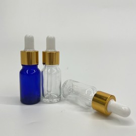 Oil Dropper Clear Empty Bottle 10ml 5ea