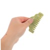 minkissy 2pcs Jade Scalp Massage Combs Natural Hair Care Tool