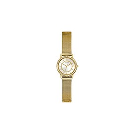 GUESS Ladies Gold Tone Mesh Bracelet Watch (Model: GW0534L2)