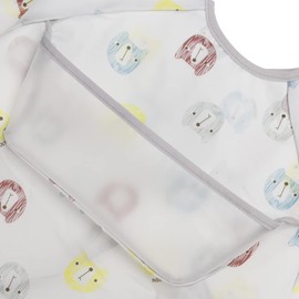 6-42 Months Toddler Baby Sleeved Bibs Waterproof Eating and Painting Smock. JNINTH