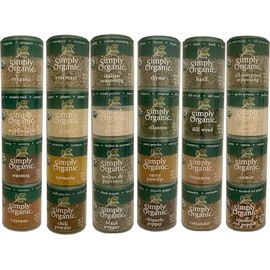 Generic Simply Organic mini Spices Gift Set (24 FLAVORS)-by AUUOO