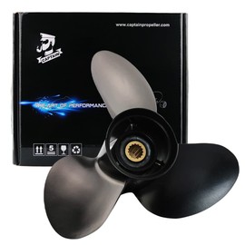 Boatman OEM Propeller 13 7/8x15 fit Suzuki Aluminum Outboard Engine DF50/60/70/90/100/115/140H HP,15 Spline Tooth,RH