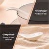 CHILDIKE Ceramic Asian Soup Spoons, White Pocelain Chinese/Japanese Soup Spoons