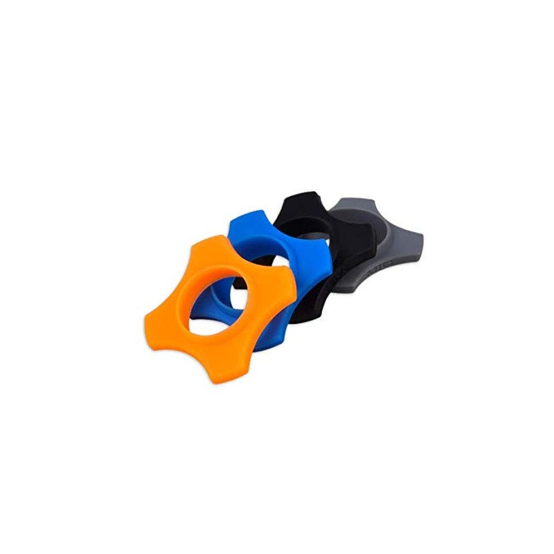 DNHCLL 4 PCS Rubber Microphone Anti-roll, Anti-Fall and Anti-Slip Sleeve