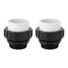 2PCS Hi Temp Union 21063 200 000 2 Inch MIP X 2 Inch PVC High Temp Union Pool Pump Fittings for Pentair for Intelliflo Swimming Pool Spa