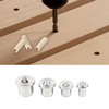 Oiieco 28-Piece Dowel Centring Point Set, Dowel Centring Tips, Dowel
