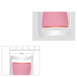 Elektrische Wimpernzange, Beheizte Wimpernzange mit Silikon-Heizkissen, Schnelle Erwärmung Natürliches Curling Lash Styling Tool für Frauen Make-up (Set C)