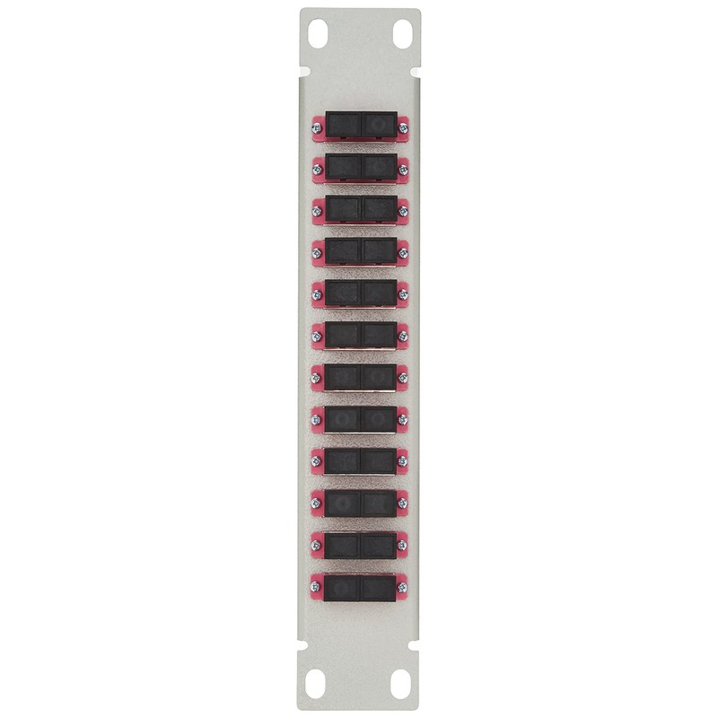 Delock 10 Inch Fibre Optic Patch Panel 12 Port SC