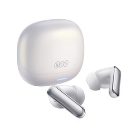 QCY MeloBuds N65 Wireless Earbuds, AI Adaptive Noise Cancelling, 60dB ANC Ear Buds Hi-Res Sound, 50H Playtime, Spatial Sound, Triple Device Connection, IPX5 Waterproof