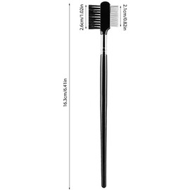 Black Dog Combs Head Brush Cleaning Tear Stain Remover Kitten Puppy Pet Eye Comb Pet Products for Small Cat Dog Double-Sided Comb Brush Pets Grooming Combs for Dogs Cats Removing Crust and Mucus