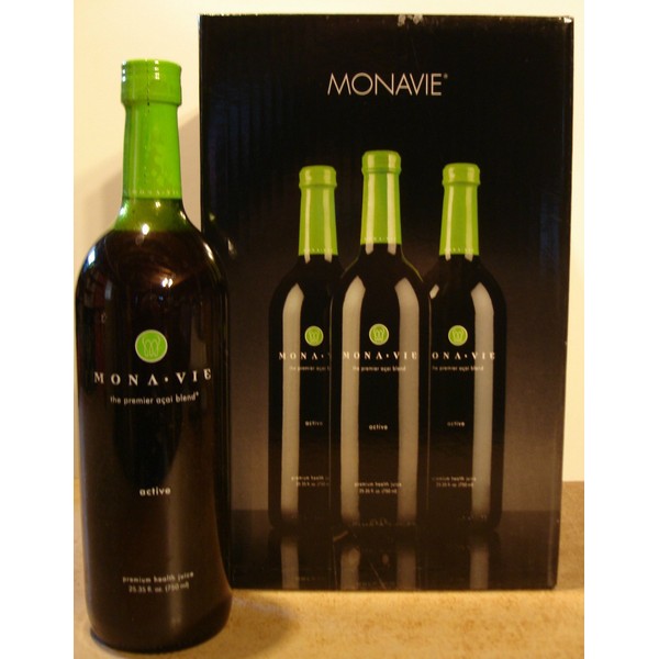 Monavie Active Juice (4 Bottles) Acai Berry