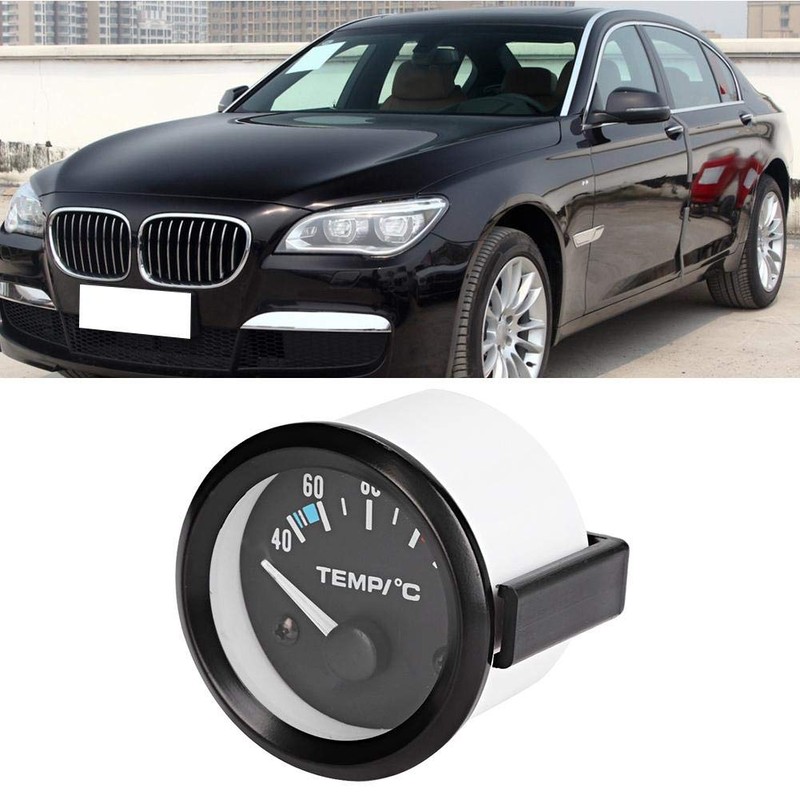 Water Thermometer, LED Digital Meter, 2 inch 52mm for Car